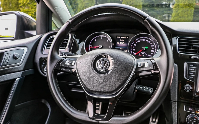 Volkswagen Golf cena 48900 przebieg: 247593, rok produkcji 2016 z Kostrzyn nad Odrą małe 781